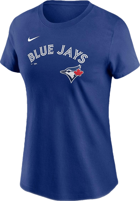 Women's&nbsp;Vladimir Guerrero Jr. Royal Toronto Blue Jays Fuse Name Number T-Shirt