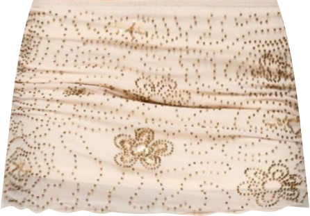 Womens Astrid Beaded Mini Skirt