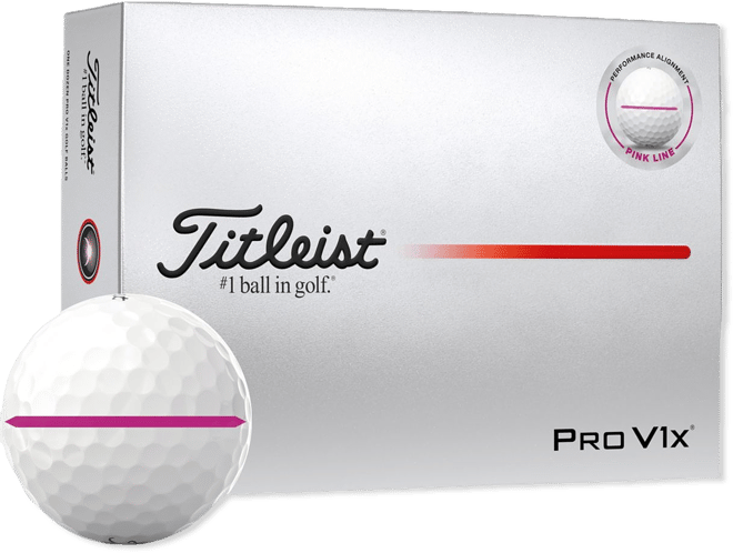 Titleist 2025 Pro V1x Performance Alignment Golf Balls | Golf Galaxy