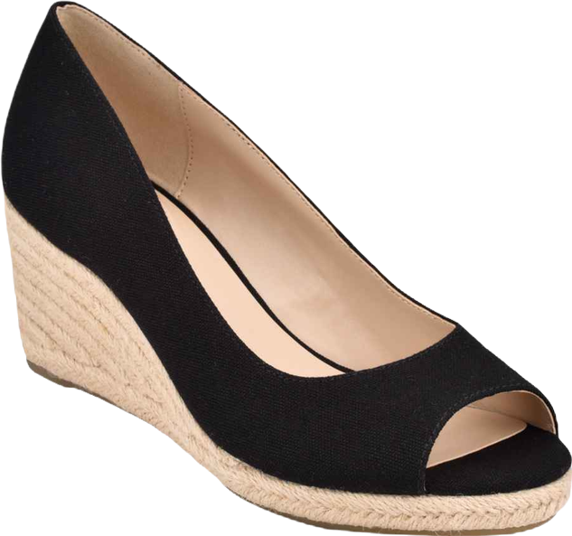 Women's Nuri Peep Toe Espadrille Wedge Pumps