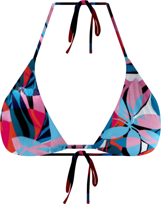 Women's Essential String Triangle Bikini Top