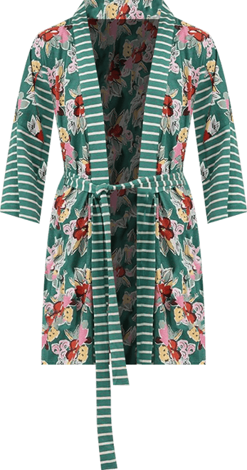 Women's Organic Cotton Staycation Short Robe