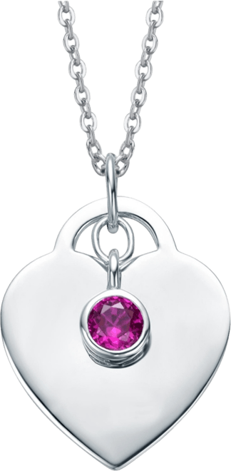 Modern Pendant Necklace with Cubic Zirconia