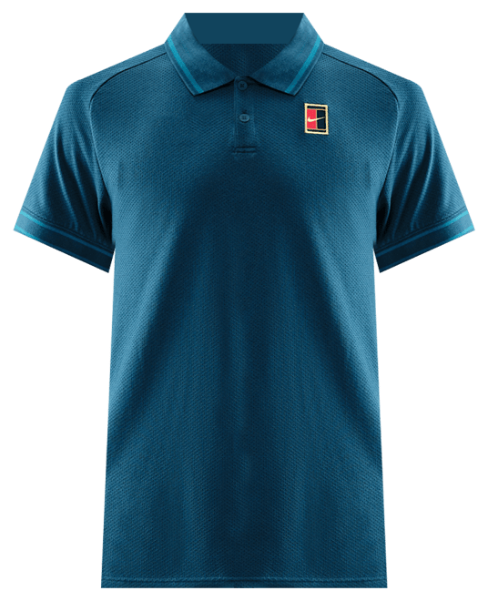 NikeCourt Heritage Polo de tenis para hombre
