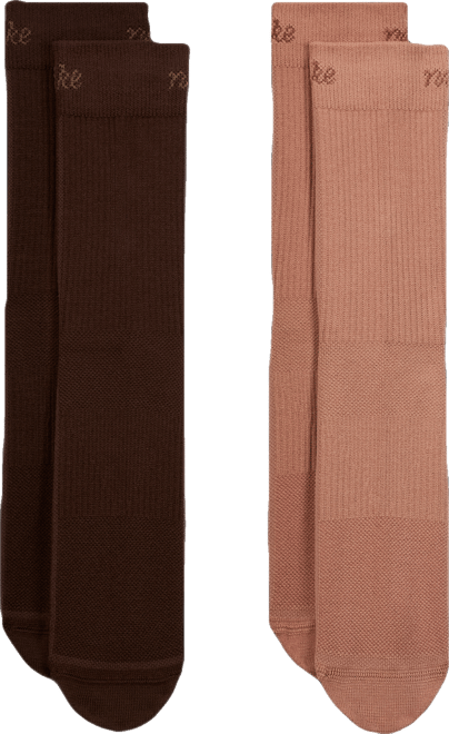 Nike Everyday Plus Chaussettes mi-mollet légères pour femme (2 paires)