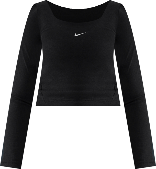 Nike Sportswear Older Kids' (Girls') Long-Sleeve Square-Neck Top