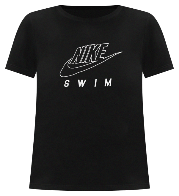 Nike Swim Swoosh Hydroguard Women's Short-Sleeve Top