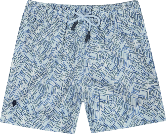 Men's Textured Woven Swim Trunks