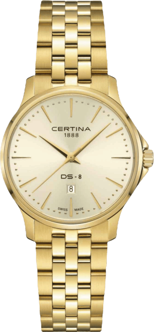 Women's Swiss Ds-8 Gold-Tone Stainless Steel Bracelet Watch 31mm