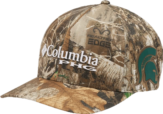 Men's and Women's Realtree Camo Michigan State Spartans Mossy Oak Bottomland Flex Hat