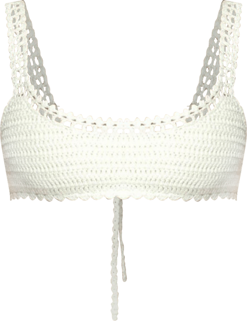 Women's Enzo Crochet Bralette Bikini Top