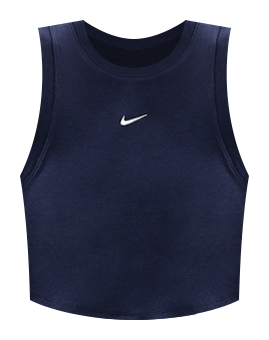 Nike Sportswear Chill Knit Camiseta de tirantes corta y ceñida con canalé mini - Mujer