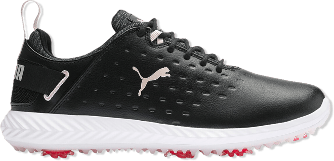 Puma Womens Ignite Blaze Pro Golf Shoes Black/Rosewater - Carl's