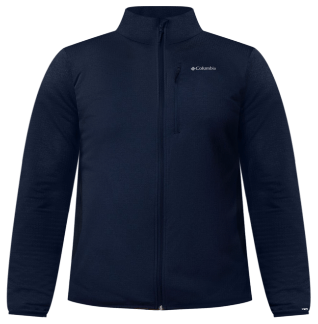 Men's Essential Hike Grid Fleece Full Zip Jacket - Big | Columbia