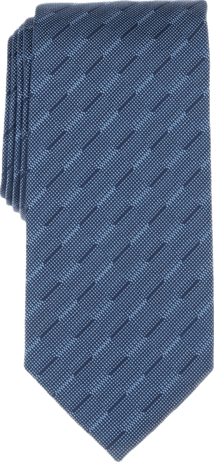 Perry Ellis Men's Holtan Textured Stripe Tie