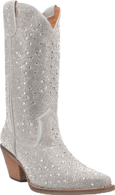 Women's Silver Dollar Leather Boots