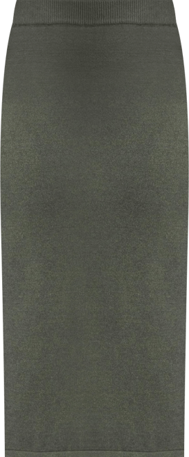 Women's Plus Size Sweater Column Skirt