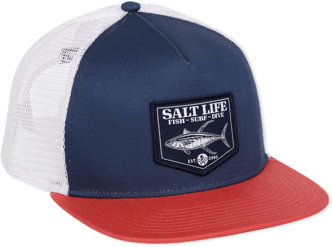Salt Life Mens Tuna Craze Hat - Navy
