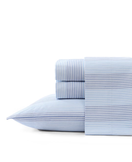 Cotton Percale 4 Piece Sheet Set, Queen