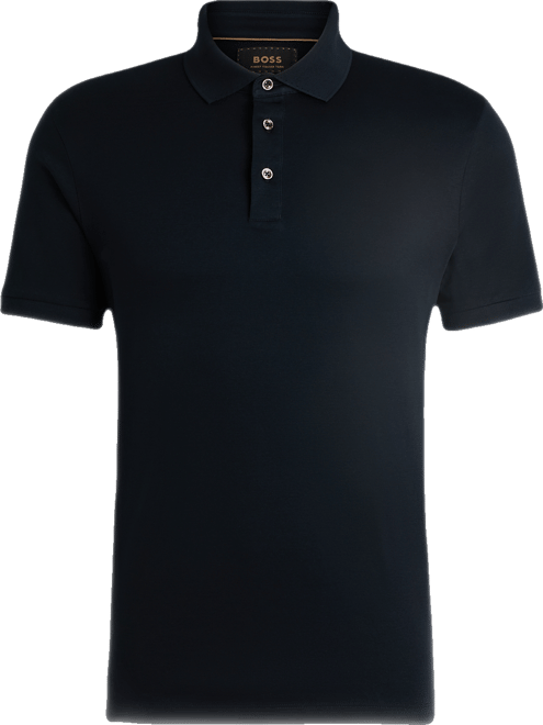 Boss by  Men's Mercerized Cotton Regular-Fit Polo Shirt