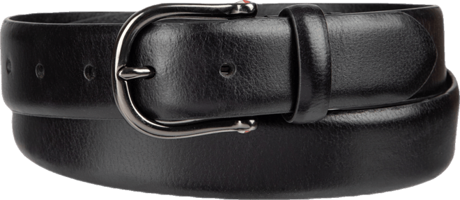 Men's Nautical Feather Edge Leather Belt