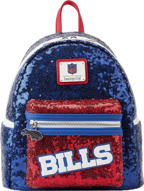 Men's and Women's  Buffalo Bills Sequin Mini Backpack