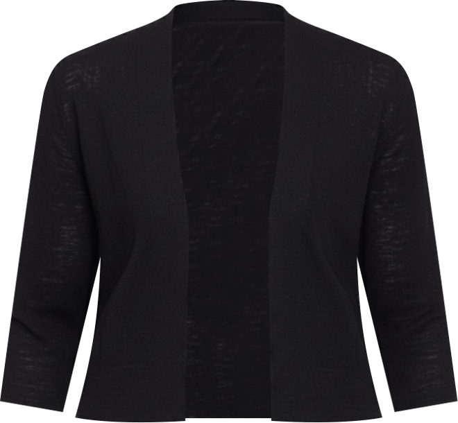 Women's Cropped Cardigan with Waist Tie