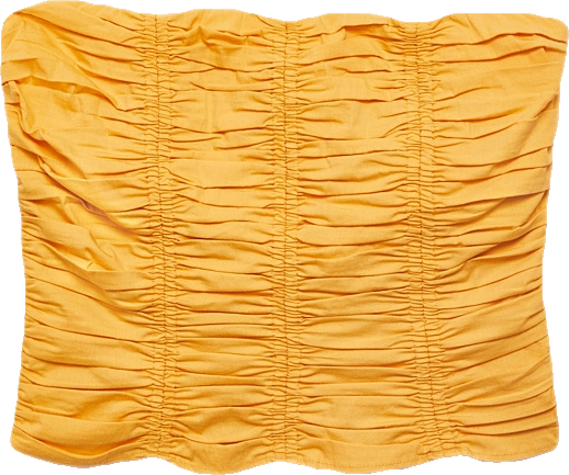 Women's Ruched Strapless Top