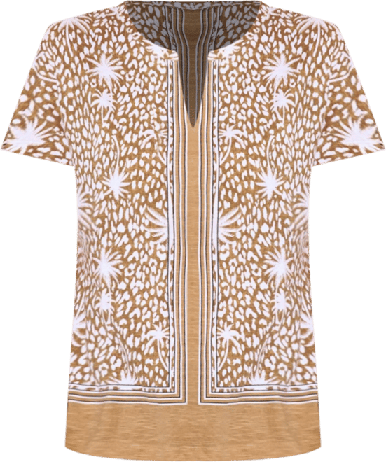 Women's Tropic Mix Print T-Shirt