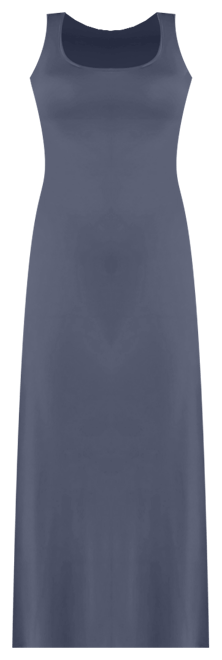 Petite Slim Fit A-Line Sleeveless Maxi Dress