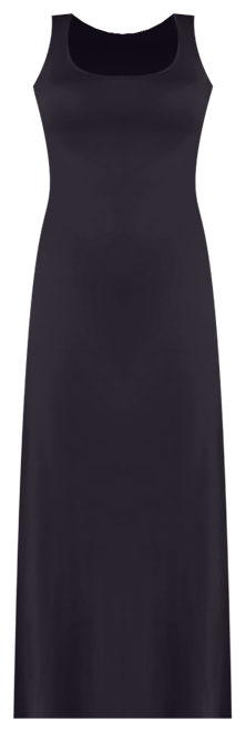 Petite Slim Fit A-Line Sleeveless Maxi Dress