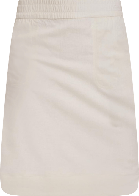 Women's Linen Blend Pull-On Skirt
