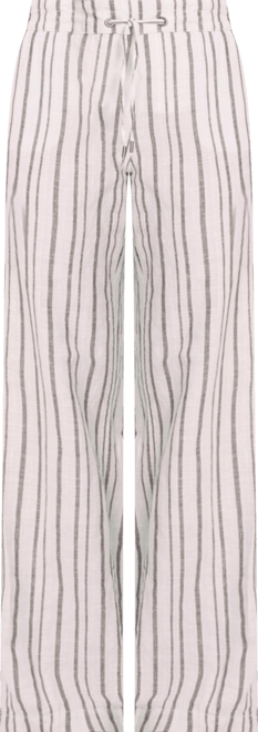 Women's Cotton Linen Striped Pant