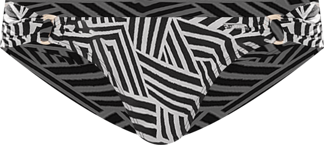 Women's Geometric Print Classic Bikini Swimsuit Bottom