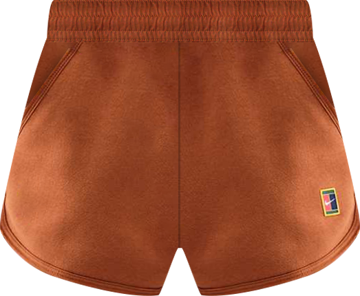 NikeCourt Heritage Women's Mid-Rise Fleece Tennis Shorts