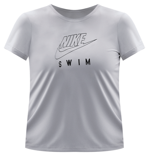 Nike Swim Swoosh Hydroguard Women's Short-Sleeve Top