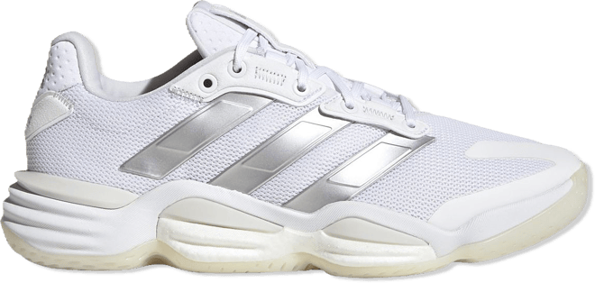 adidas Women's Stabil 16 Indoor Shoes White/Silver / 6.5