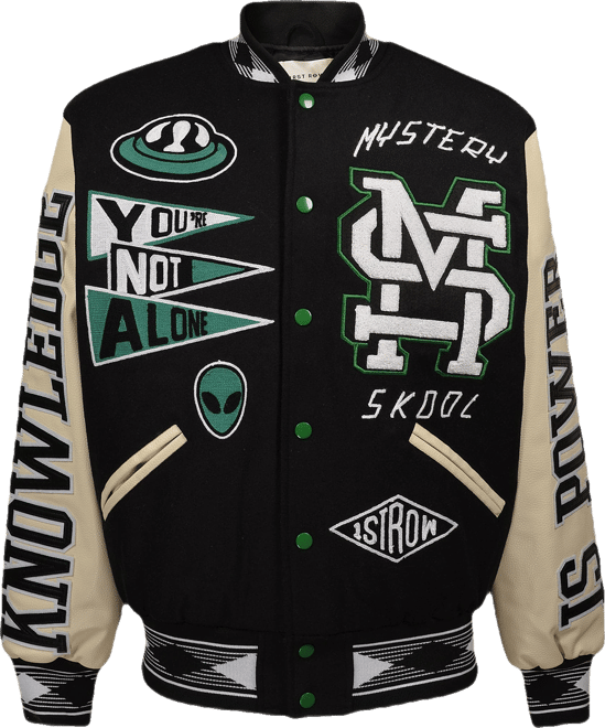 First Row Mystery School Varsity Jacket