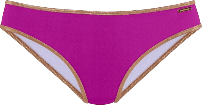 Women's Metallic Trim Classic Bikini Swimsuit Bottom cup sizing