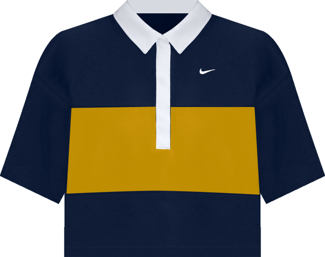 Nike Sportswear Damska koszulka polo z krótkim rękawem o kroju oversize