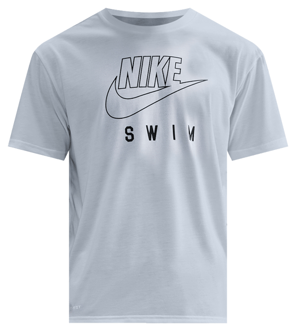 Nike Swim Swoosh Hydroguard Playera de manga corta para hombre