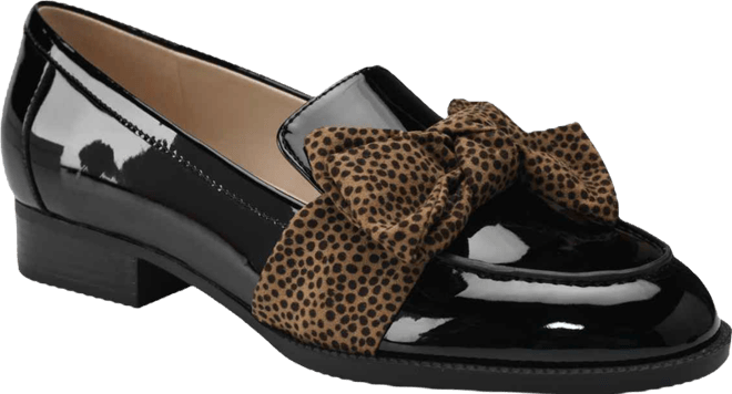 Women's Lindio Bow Slip On Tailored Loafers