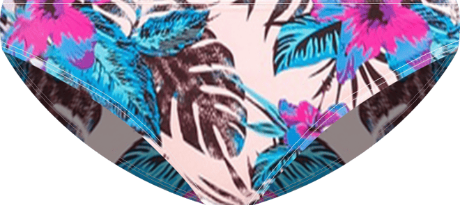 Women's Print Classic Bikini Swimsuit Bottom