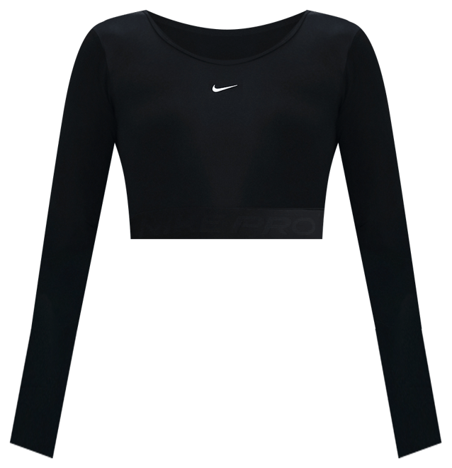 Nike Pro Haut court à manches longues Dri-FIT pour femme