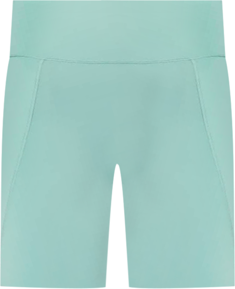 Nike Universa กางเกงปั่นจักรยานขาสั้น 8 นิ้วเอวสูงผู้หญิงแบบไม่มีตะเข็บด้านหน้า