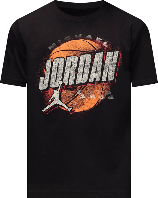 Jordan Big Kids' Distressed Chrome T-Shirt