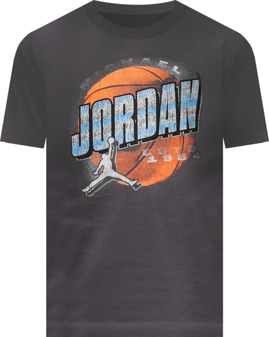 Jordan Big Kids' Distressed Chrome T-Shirt