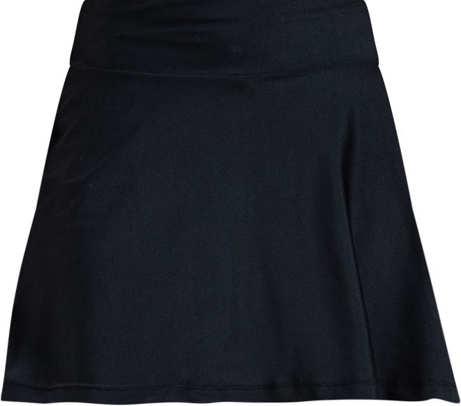 Women's Flowy Swim Skirt With Attached Shorts