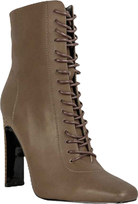 Wyndham Womens Lace Up Leather Ankle Boots