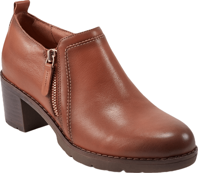 Women's Cosa Eflex Side Zip Block Heel Shooties